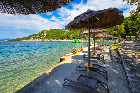 Apartmány Kačjak - pláž, Dramalj, Crikvenická riviéra, Chorvatsko