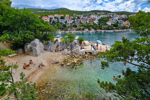 Apartmány Kačjak - pláž pro psy, Dramalj, Crikvenická riviéra, Chorvatsko