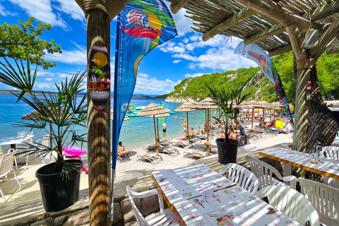 Apartmány Kačjak - oblázková pláž, Dramalj, Crikvenická riviéra, Chorvatsko