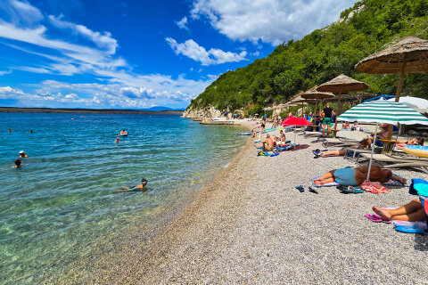 Apartmány Kačjak - oblázková pláž, Dramalj, Crikvenická riviéra, Chorvatsko