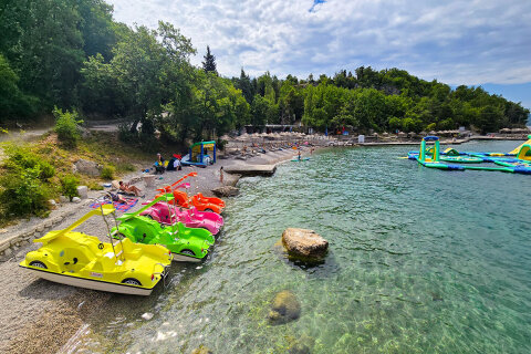 Apartmány Kačjak - oblázková pláž, Dramalj, Crikvenická riviéra, Chorvatsko