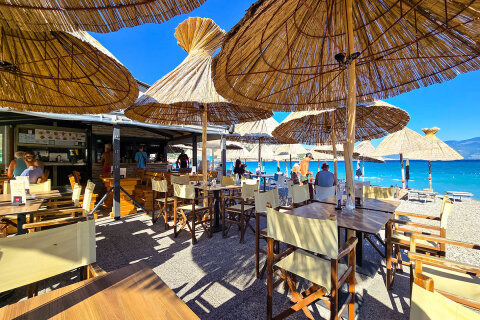 Apartmán Lit - pláž s bufetem 300 m od domu, Baška, ostrov Krk, Chorvatsko