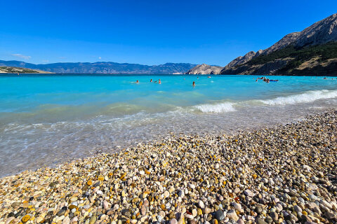 Apartmány Renata - pláž Vela 170 m od domu, Baška, ostrov Krk, Chorvatsko