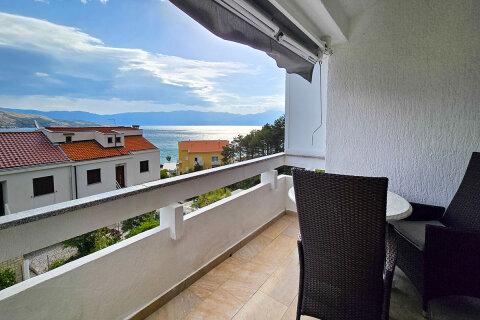 Apartmán A1 - apartmány Jadranka, Baška, ostrov Krk, Chorvatsko