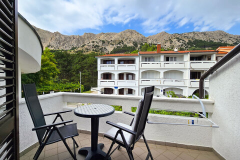 Apartmán A2 - apartmány Jadranka, Baška, ostrov Krk, Chorvatsko