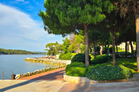 Crveni otok, Rovinj, Istrie, Chorvatsko