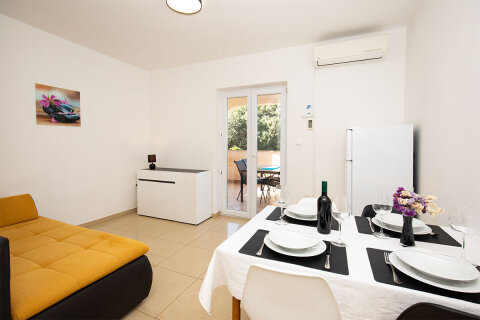 A1 - apartmán po rekonstrukci, apartmány Ivica, Mandre, ostrov Pag, Chorvatsko