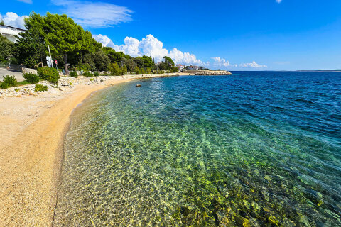 Apartmány Ivica - oblázková pláž 130 m od domu, Mandre, ostrov Pag, Chorvatsko