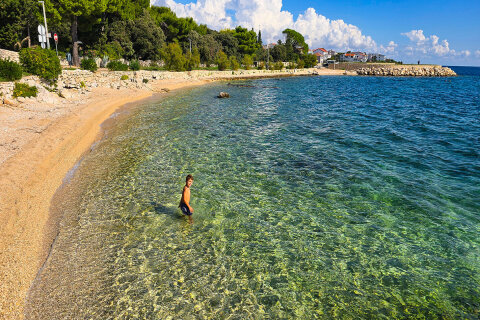 Apartmány Ivica - oblázková pláž 130 m od domu, Mandre, ostrov Pag, Chorvatsko