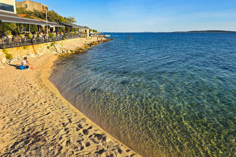 Apartmány Darka - oblázková pláž 300 m od domu, ostrov Pag, Chorvatsko