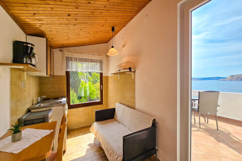 A2 - apartmány Marta, Baška, ostrov Krk, Chorvatsko