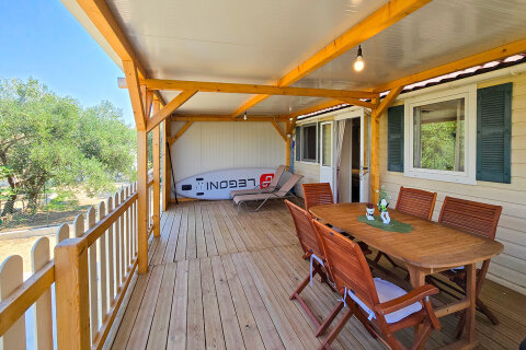 Mobilhome Kučica, Tkon, ostrov Pašman, Chorvatsko