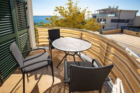 A1 - apartmány Žuta, Mandre, ostrov Pag, Chorvatsko