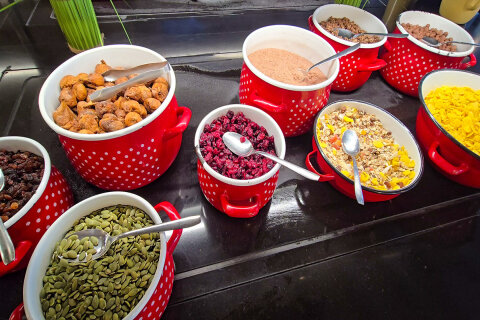 Bufetové snídaně - Zaton Holiday Resort, Chorvatsko