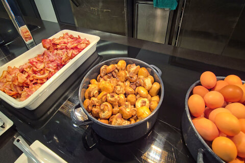 Bufetové snídaně - Zaton Holiday Resort, Chorvatsko