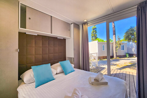 Mobilhom Superior, Zaton Holiday Resort, Zaton, Zadarská riviéra, Chorvatsko