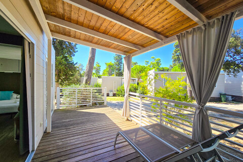 Mobilhom Superior, Zaton Holiday Resort, Zaton, Zadarská riviéra, Chorvatsko