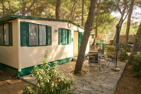 Resort Kovačine - mobilní domky Family, Cres, ostrov Cres, Chorvatsko
