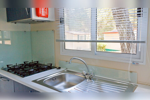 Mobilhome Family - resort Kovačine, Cres, ostrov Cres, Chorvatsko