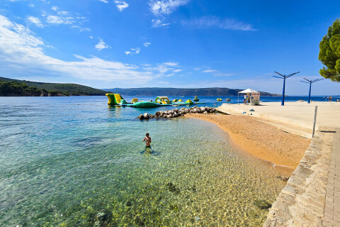 Resort Kovačine - pláže, Cres, ostrov Cres, Chorvatsko