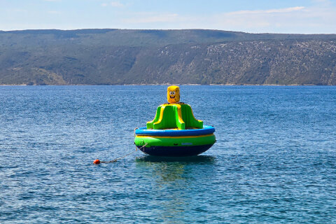 Resort Kovačine - atrakce na moři, Cres, ostrov Cres, Chorvatsko