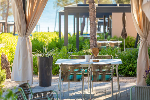 Mobilhome Premium pro 4–6 osob, Aminess Avalona Resort, Povljana, ostrov Pag, Chorvatsko