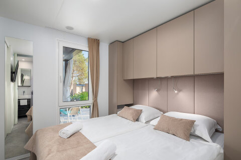 Mobilhome Premium pro 4–6 osob, Aminess Avalona Resort, Povljana, ostrov Pag, Chorvatsko