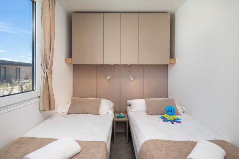 Mobilhome Family Premium pro 6–8 osob, Aminess Avalona Resort, Povljana, ostrov Pag, Chorvatsko