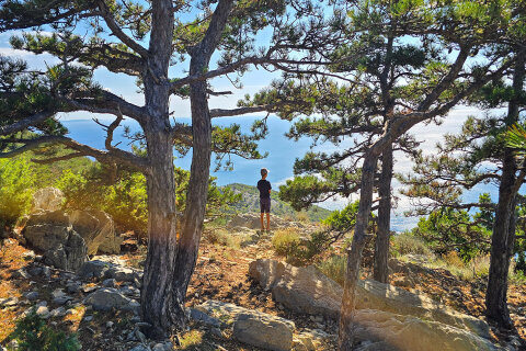 Lubenice, ostrov Cres, Chorvatsko