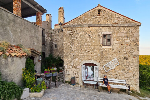 Lubenice, ostrov Cres, Chorvatsko