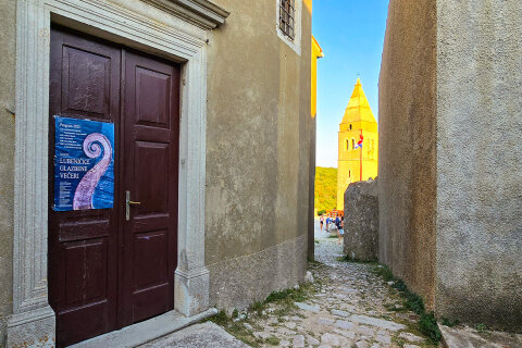 Lubenice, ostrov Cres, Chorvatsko