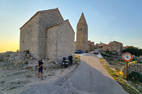 Lubenice, ostrov Cres, Chorvatsko