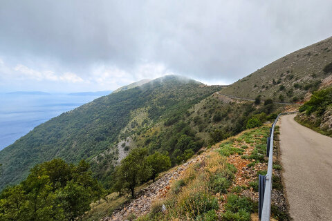 Cestou z Beli, ostrov Cres, Chorvatsko