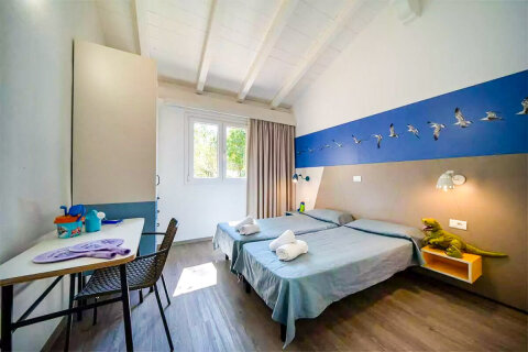 Apartmán Holiday Home Comfort Lemon/Orange pro 4–6 osob, Resort BiVillage, Fažana, Istrie, Chorvatsko