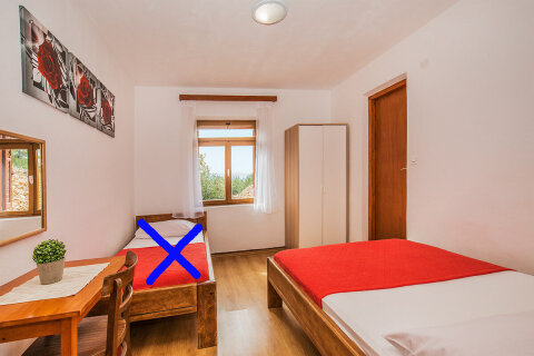 A1 - apartmány Nevera, jižní zátoka ostrova Hvar, Chorvatsko