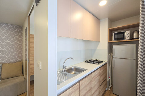 Mobilhome Salumbra Premium s jacuzzi, Selce, Crikvenická riviéra, Chorvatsko