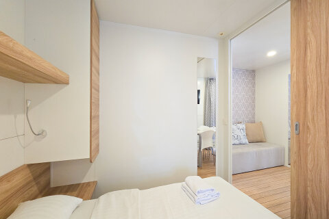 Mobilhome Salumbra Premium s jacuzzi, Selce, Crikvenická riviéra, Chorvatsko