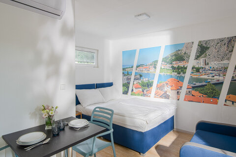 Mobilhome Studio pro 2–3 osoby, Selce, Crikvenická riviéra, Chorvatsko