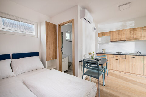 Mobilhome Studio pro 2–3 osoby, Selce, Crikvenická riviéra, Chorvatsko