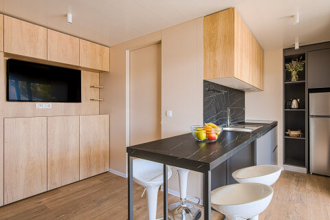 Mobilhome Deluxe Olive pro 4–6 osob, Selce, Crikvenická riviéra, Chorvatsko