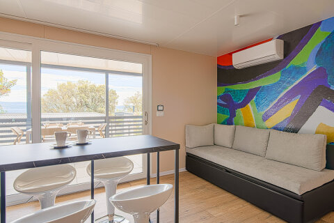 Mobilhome Deluxe Olive pro 4–6 osob, Selce, Crikvenická riviéra, Chorvatsko