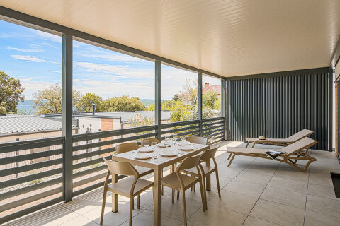 Mobilhome Deluxe Olive pro 4–6 osob, Selce, Crikvenická riviéra, Chorvatsko