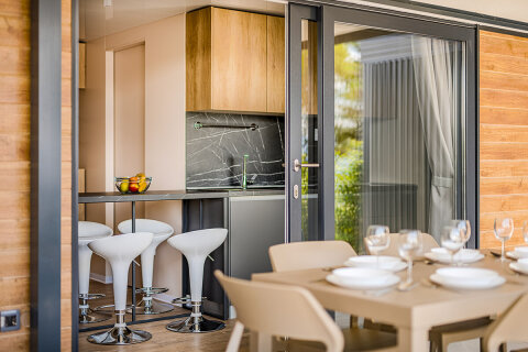 Mobilhome Deluxe Olive pro 4–6 osob, Selce, Crikvenická riviéra, Chorvatsko