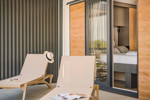 Mobilhome Deluxe Olive pro 4–6 osob, Selce, Crikvenická riviéra, Chorvatsko