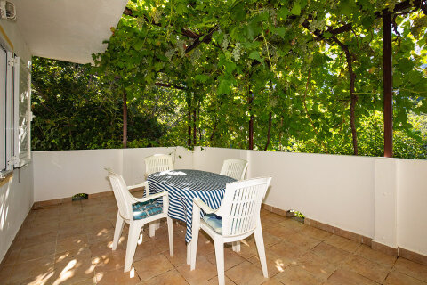 Studio pro 2–4 osoby, apartmány Jakić, Bošana, ostrov Pag, Chorvatsko