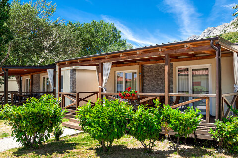 MH3L - Mobilhome Relax 6+2 (3rd/4th line) pro 6–8 osob, Almissa Resort, Omiš, Chorvatsko