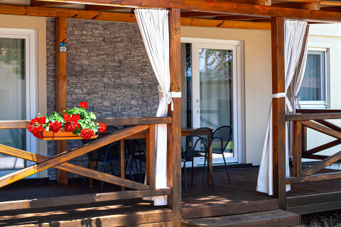 MH3L - Mobilhome Relax 6+2 (3rd/4th line) pro 6–8 osob, Almissa Resort, Omiš, Chorvatsko