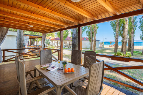 MH2L - Mobilhome Relax 6+2 (2nd line) pro 6–8 osob, Almissa Resort, Omiš, Chorvatsko