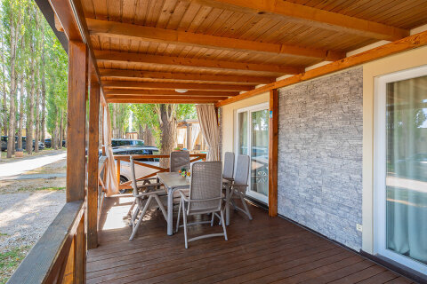 MH2L - Mobilhome Relax 6+2 (2nd line) pro 6–8 osob, Almissa Resort, Omiš, Chorvatsko