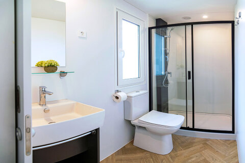 MHAC - Mobilhome Adria Superior 4+1 C zona pro 4–5 osob, Almissa Resort, Omiš, Chorvatsko